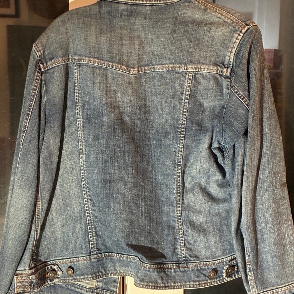 Coldwater Creek Women's Classic Blue Jean Jacket - Picture 3 of 3